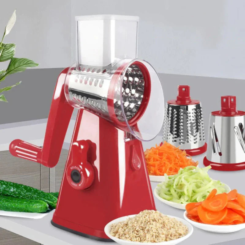 Hachoir Manuelle Rotatif 3 en 1 - EASY PEELER™